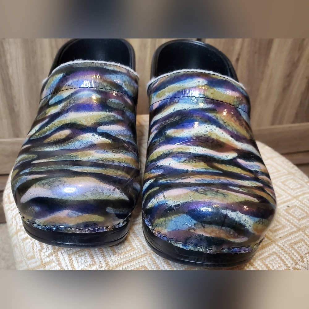 Dansko Multi Colored Clog Size 36 (5.5-6) - image 5